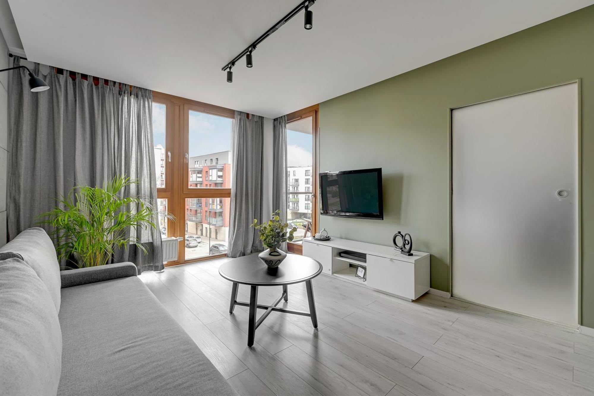 Aura Island Riverside By Downtown Apartments Gdansk Habitación foto