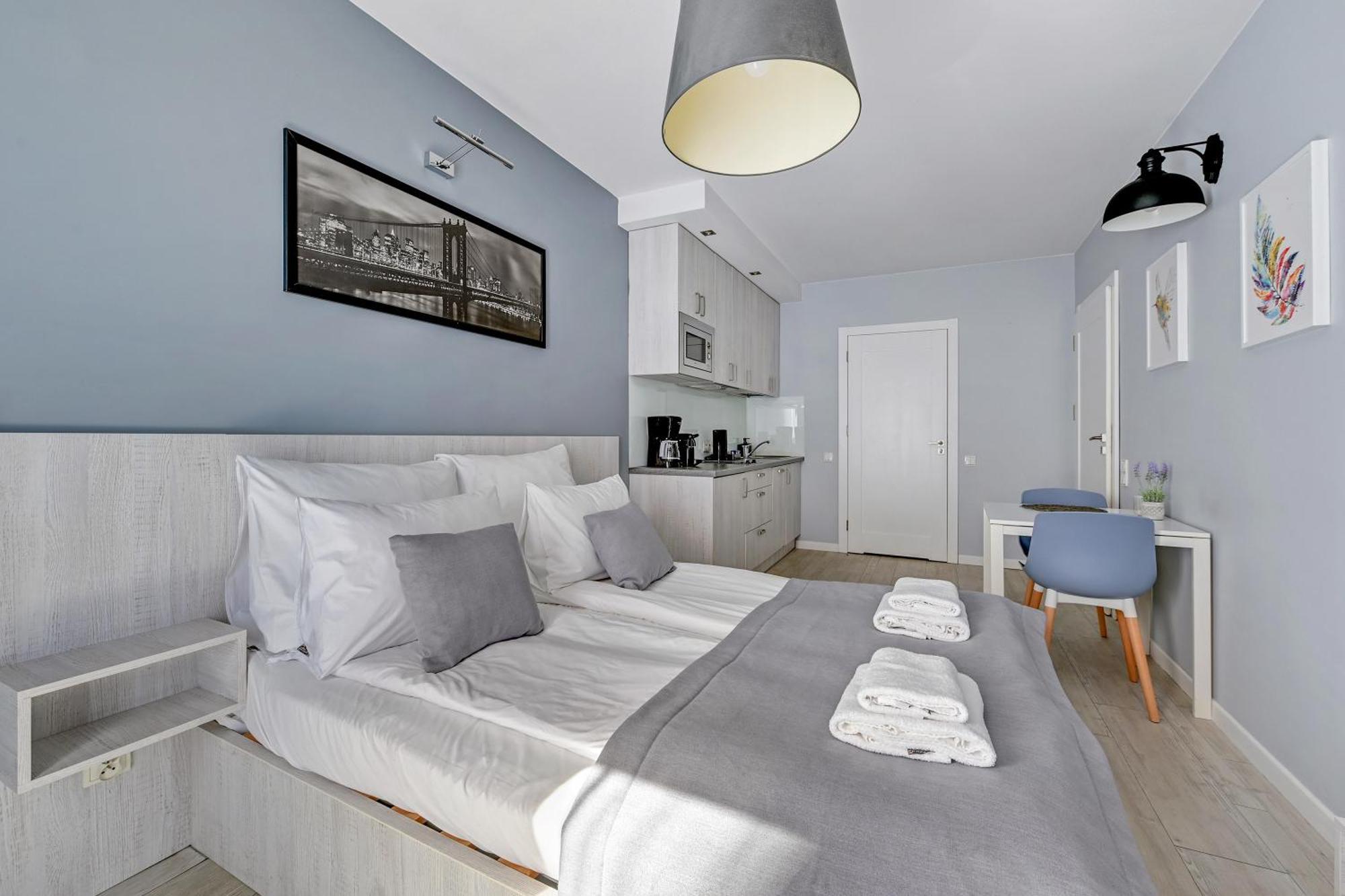 Aura Island Riverside By Downtown Apartments Gdansk Habitación foto