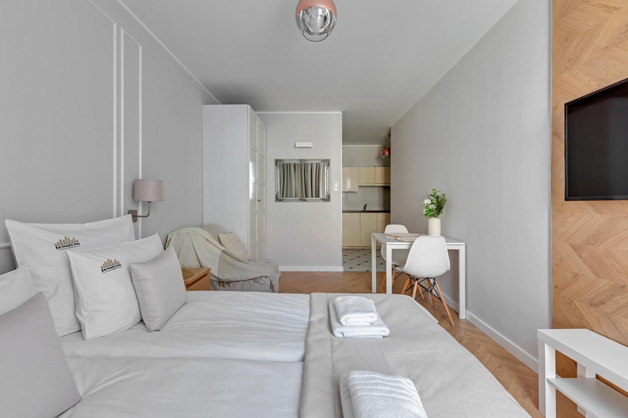 Aura Island Riverside By Downtown Apartments Gdansk Habitación foto