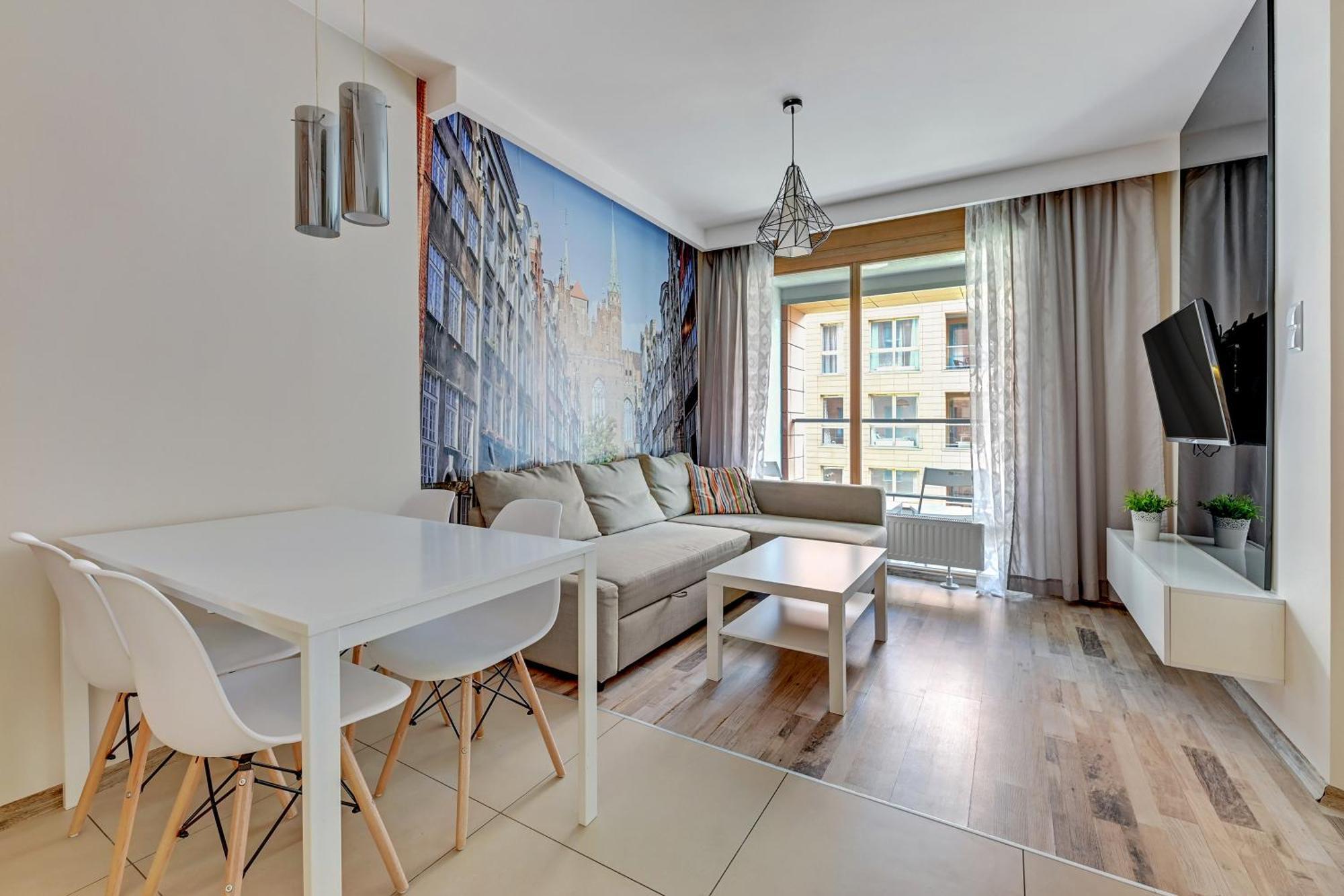 Aura Island Riverside By Downtown Apartments Gdansk Habitación foto