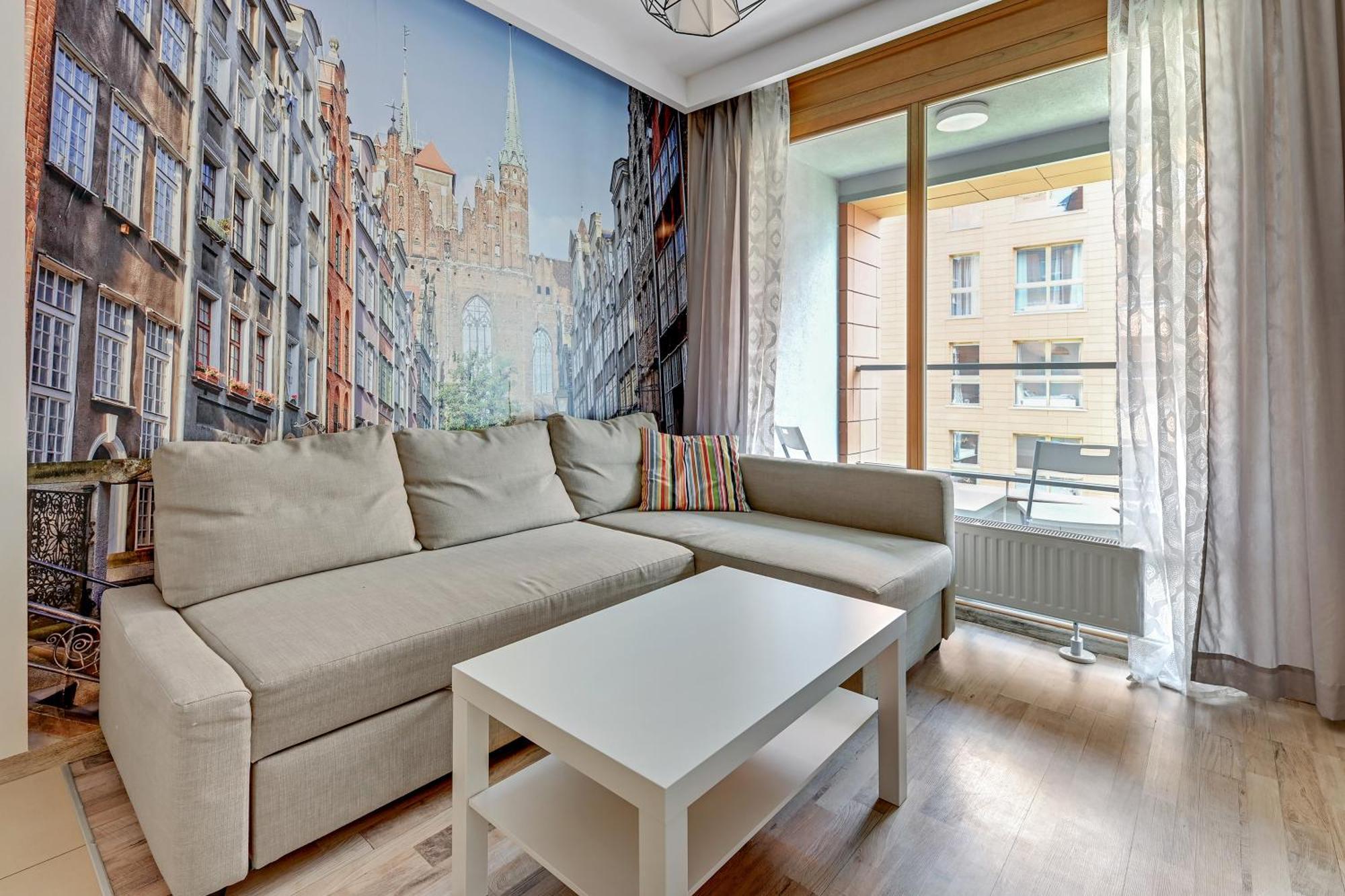 Aura Island Riverside By Downtown Apartments Gdansk Exterior foto