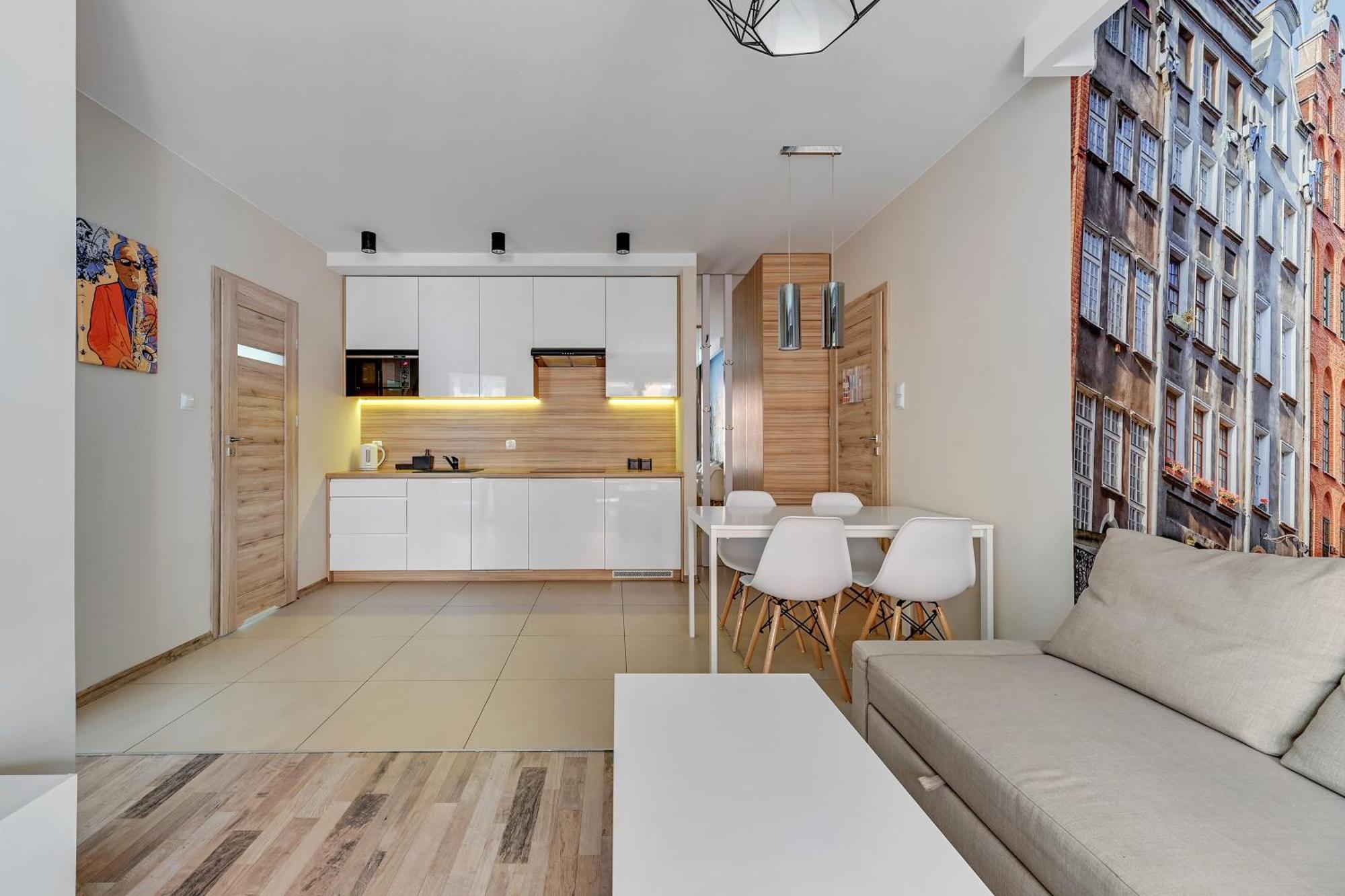 Aura Island Riverside By Downtown Apartments Gdansk Exterior foto