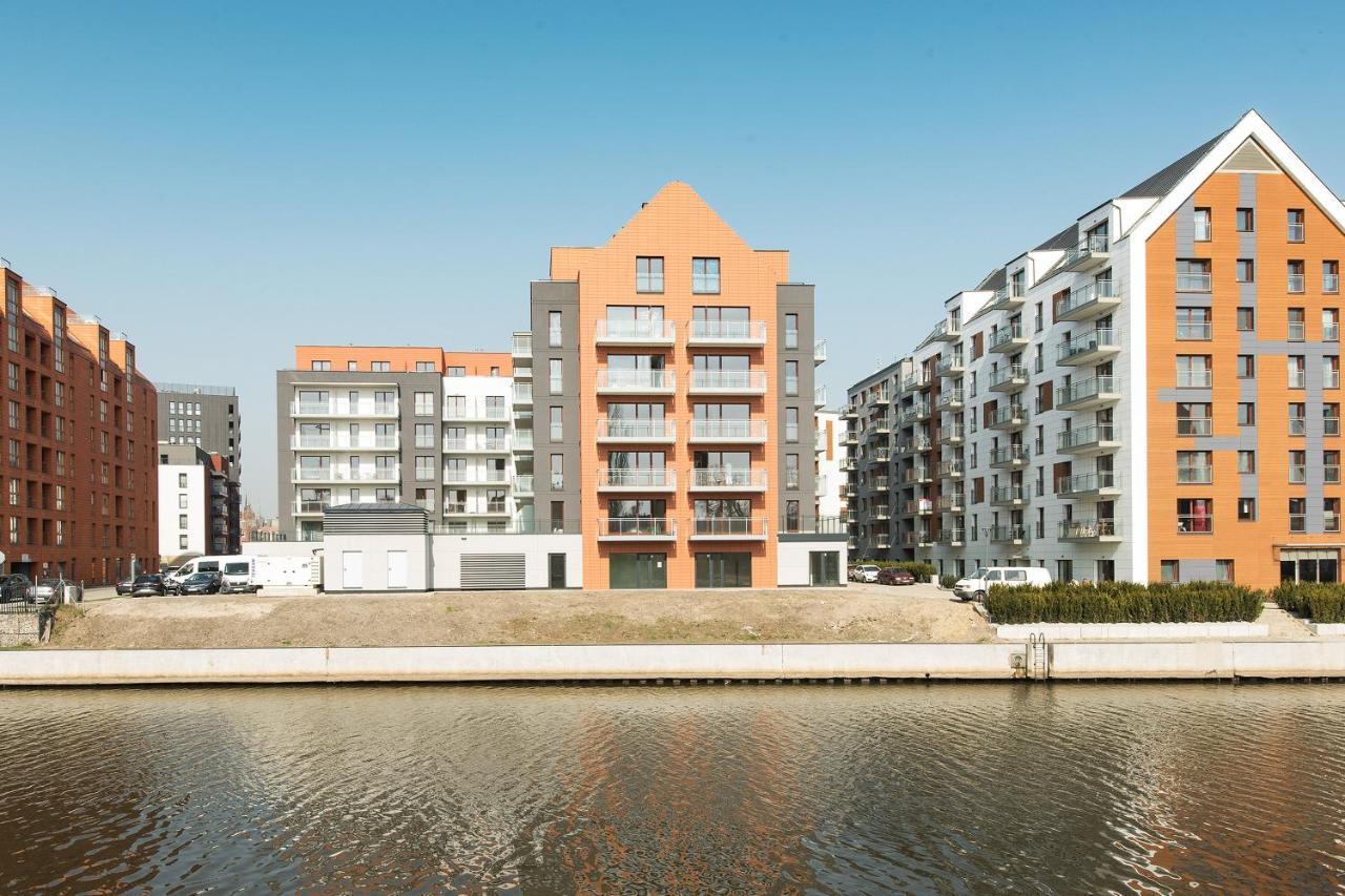 Aura Island Riverside By Downtown Apartments Gdansk Exterior foto